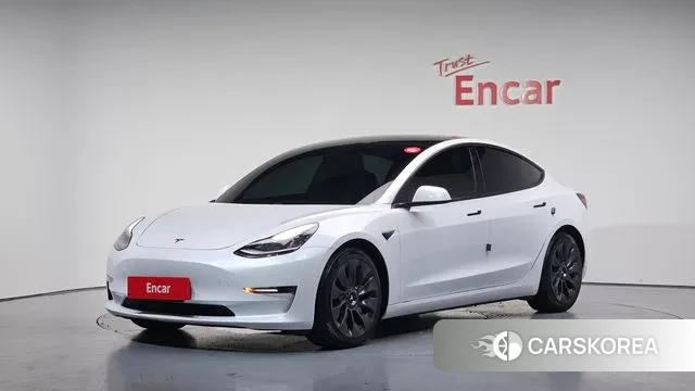 Tesla Model 3 2020 Белый из Кореи