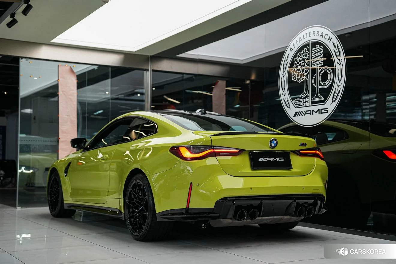 BMW M4 2023 Желтый из Китая
