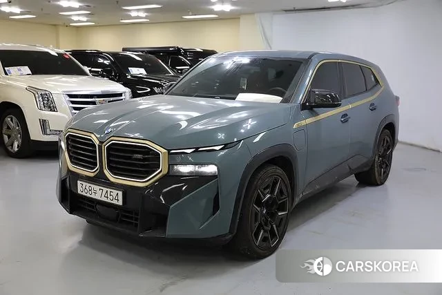 BMW XM (G09) 2023 Небесно-голубой из Кореи