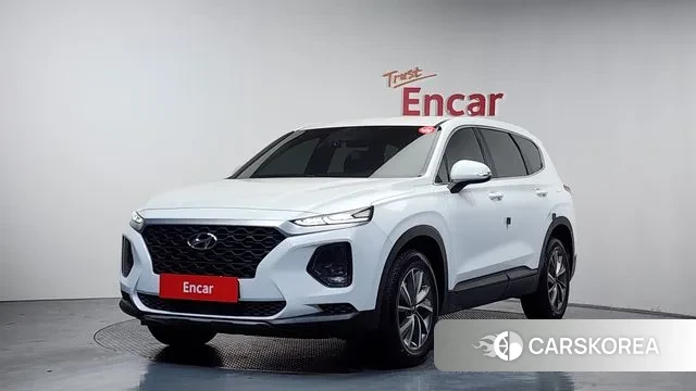 Hyundai Santa Fe TM 2019 Белый из Кореи