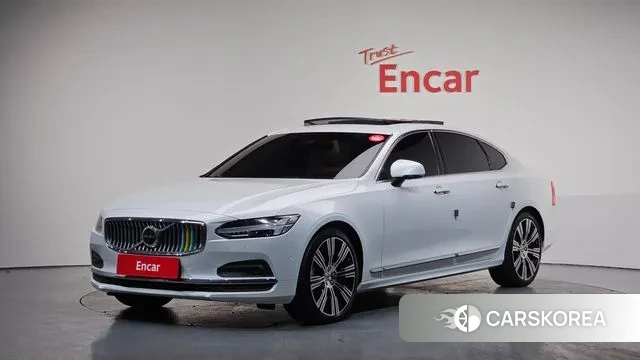 Volvo S90 2022 Белый из Кореи