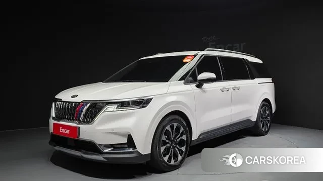 Kia Carnival 4th generation 2021 Белый из Кореи