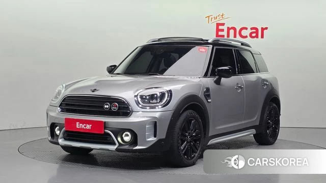 Mini Cooper Countryman 2023 Серебристо-серый из Кореи