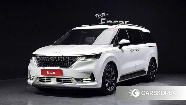 Kia Carnival 4th generation 2021 Белый из Кореи