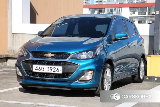 Chevrolet (GM Daewoo) The New Spark 2018 Синий нефрит из Кореи