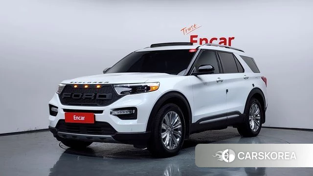 Ford Explorer 6th Generation 2020 Белый из Кореи