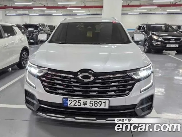 Renault Korea (Samsung) The New QM6 2023 Белый из Кореи