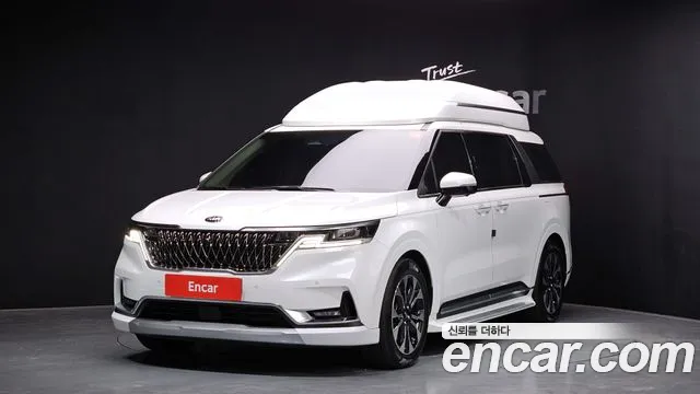 Kia Carnival 4th generation 2021 Белый из Кореи