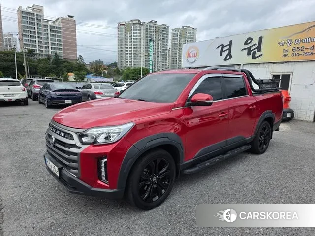 Ssangyong The New Rexton Sports Cannes 2022 Красный из Кореи