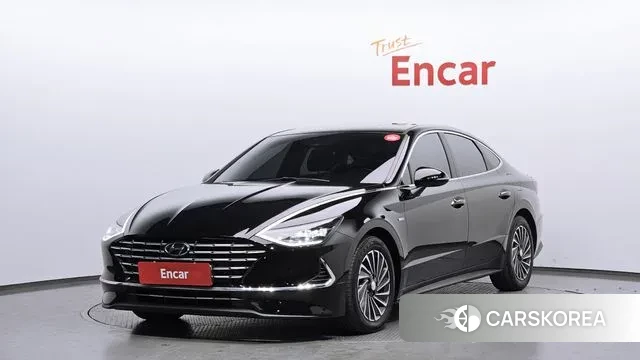 Hyundai Sonata Hybrid (DN8) 2020 Черный из Кореи