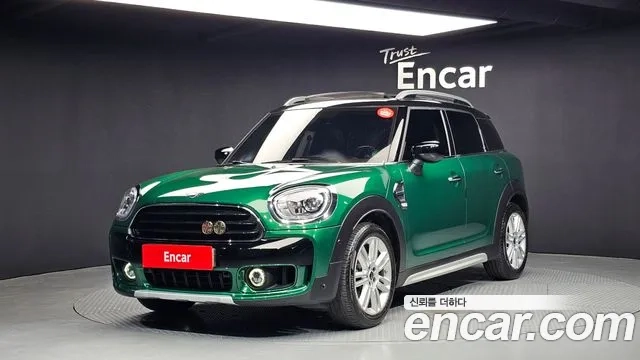 Mini Cooper Countryman 2020 Зеленый из Кореи