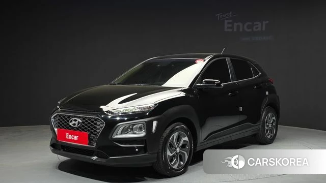 Hyundai Kona Hybrid 2020 Черный из Кореи