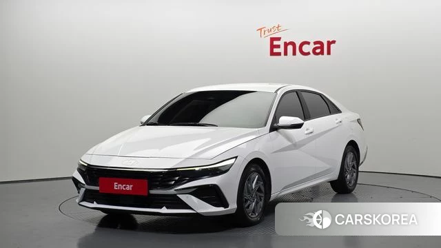 Hyundai The New Avante (CN7) 2023 Белый из Кореи