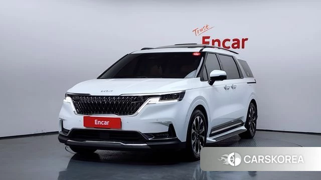 Kia Carnival 4th generation 2022 Белый из Кореи