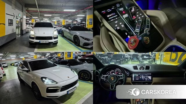 Porsche Cayenne (PO536) 2019 Белый из Кореи
