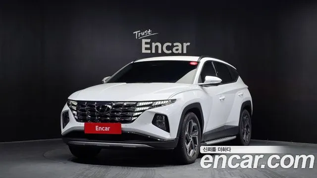 Hyundai Tucson Hybrid (NX4) 2023 Белый из Кореи