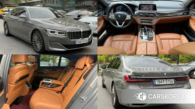 BMW 7 Series (G11) 2021 Серый из Кореи