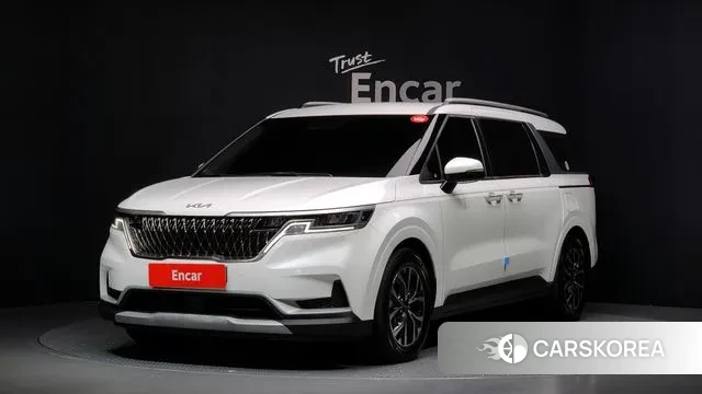 Kia Carnival 4th generation 2021 Белый из Кореи