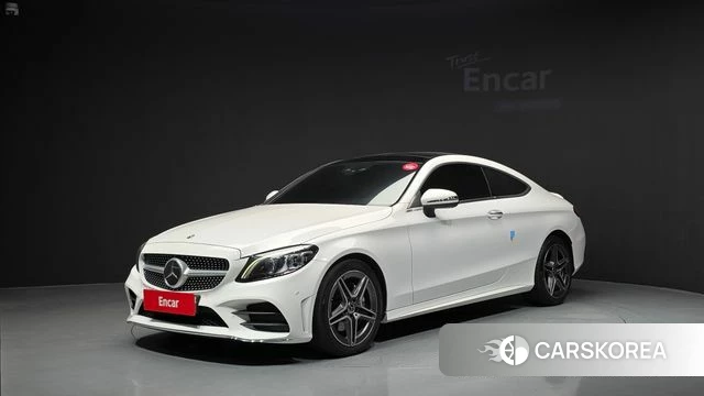 Mercedes-Benz C-Class W205 2022 Белый из Кореи