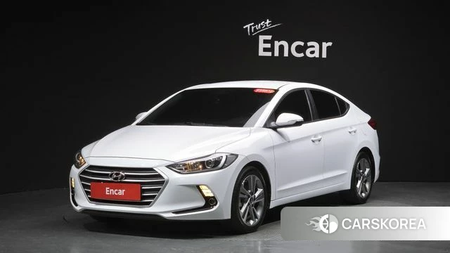 Hyundai Avante AD 2018 Белый из Кореи