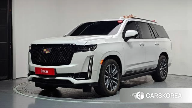 Cadillac Escalade 5th Generation 2023 Белый из Кореи