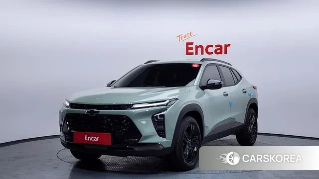 Chevrolet (GM Daewoo) Trax Crossover 2024 Зеленый из Кореи