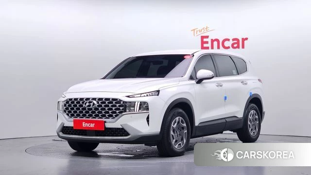 Hyundai The New Santa Fe 2021 Белый из Кореи