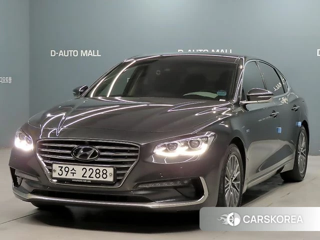 Hyundai Grandeur IG Hybrid 2019 Серый из Кореи