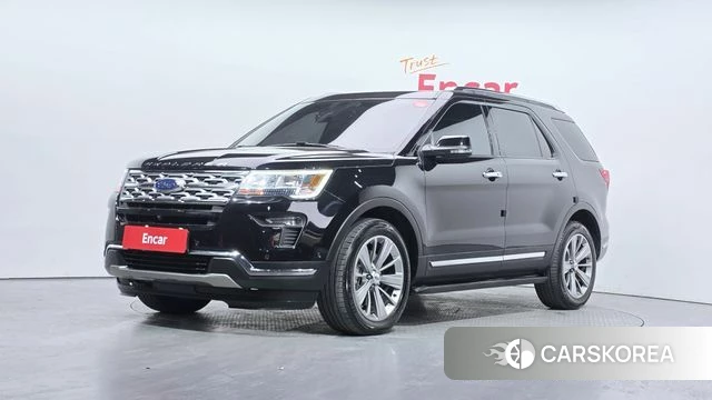 Ford Explorer 2019 Черный из Кореи