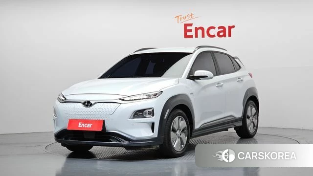 Hyundai Kona Electric 2020 Белый из Кореи