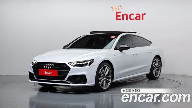 Audi A7 (4K) 2023 Белый из Кореи