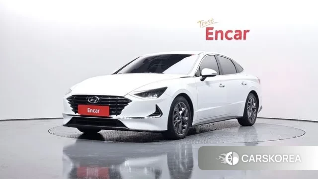 Hyundai Sonata (DN8) 2021 Белый из Кореи