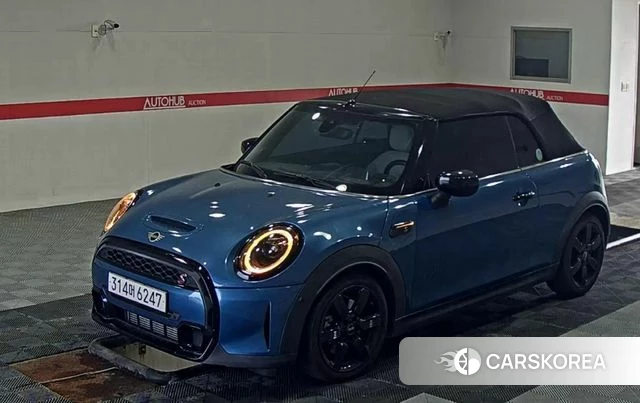 Mini Cooper S Convertible 2023 Синий из Кореи