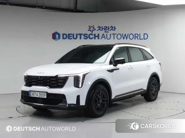 Kia The New Sorento 4th Generation 2023 Белый из Кореи