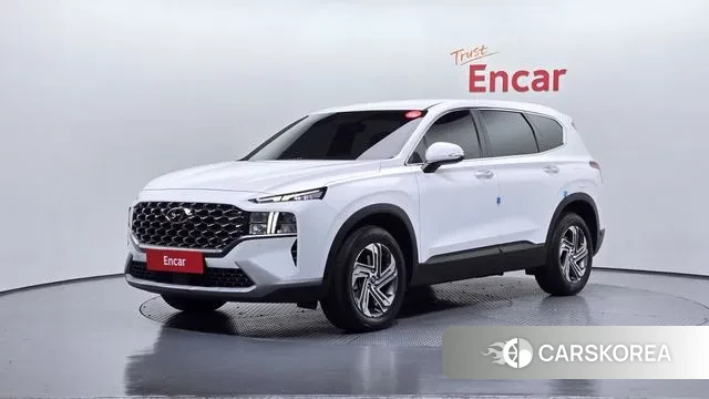 Hyundai The New Santa Fe 2022 Белый из Кореи