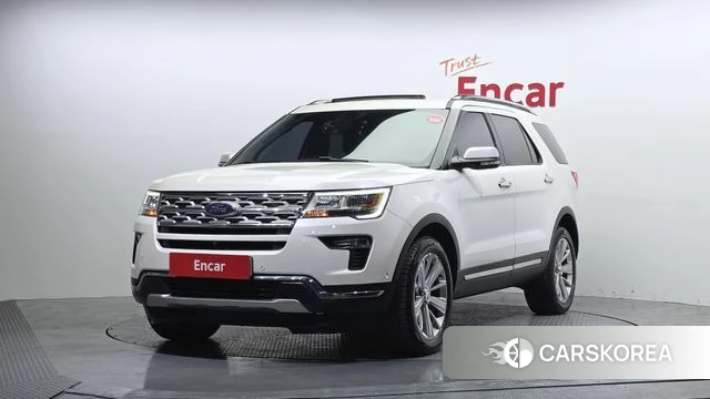 Ford Explorer 2019 Белый из Кореи