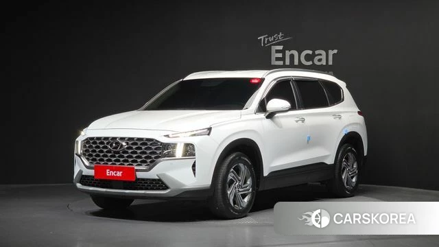 Hyundai The New Santa Fe 2022 Белый из Кореи