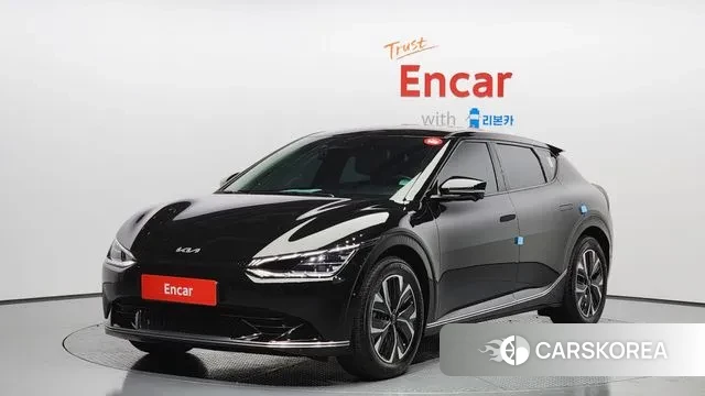 Kia EV6 2022 Черный из Кореи