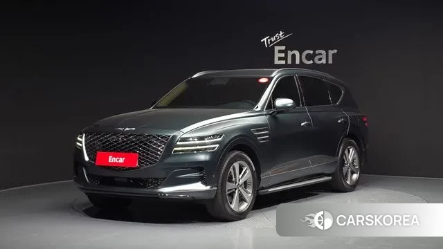 Genesis GV80 2021 Темно-зеленый из Кореи