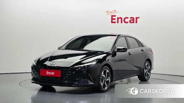 Hyundai Avante (CN7) 2020 Черный из Кореи