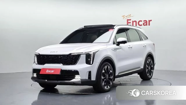 Kia The New Sorento 4th Generation 2023 Белый из Кореи