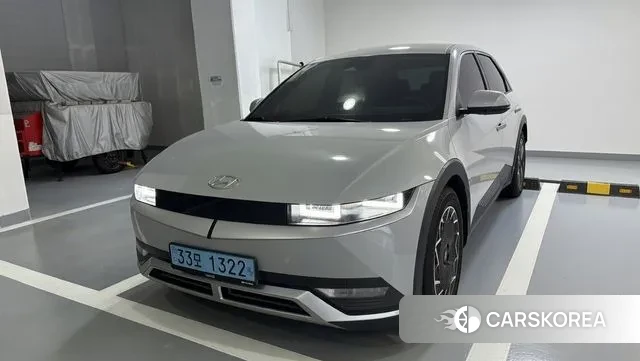 Hyundai Ionic 5 2021 Серебряный из Кореи