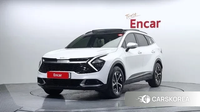 Kia Sportage 5th Generation Hybrid 2021 Белый из Кореи