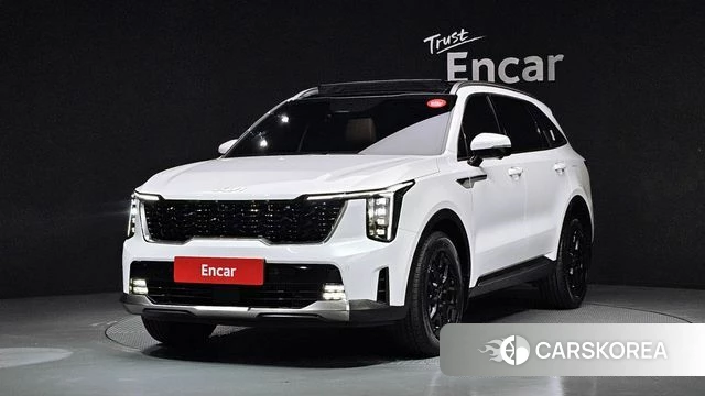 Kia The New Sorento 4th Generation 2024 Белый из Кореи