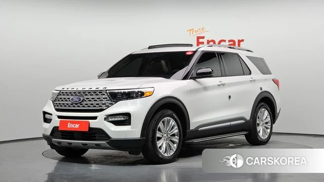 Ford Explorer 6th Generation 2021 Белый из Кореи