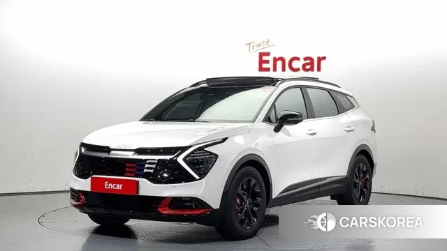 Kia Sportage 5th Generation Hybrid 2023 Белый из Кореи