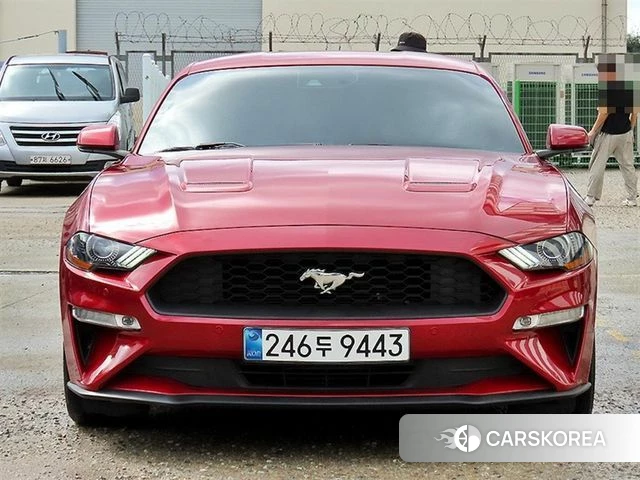 Ford Mustang 2018 Красный из Кореи