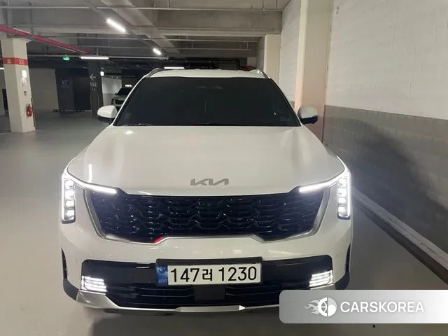 Kia The New Sorento 4th Generation 2023 Белый из Кореи