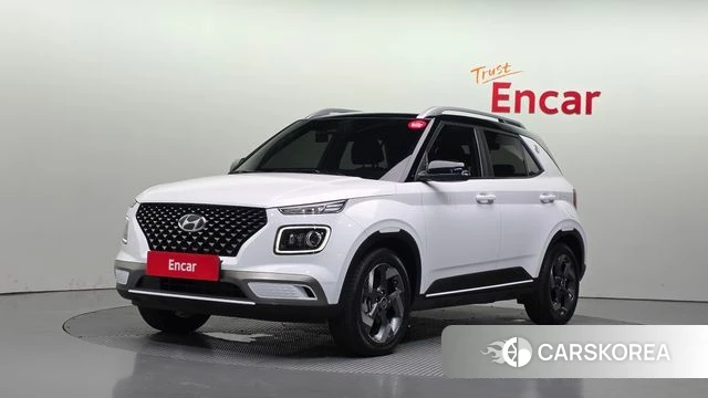 Hyundai Venue 2023 Белый из Кореи