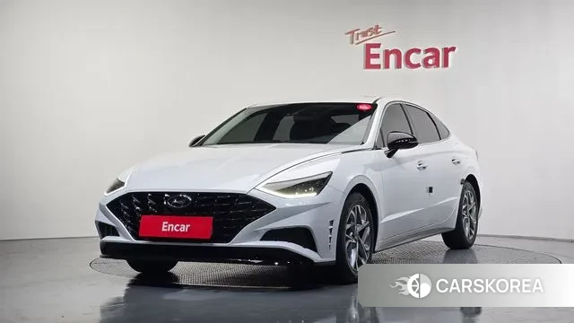 Hyundai Sonata (DN8) 2022 Белый из Кореи